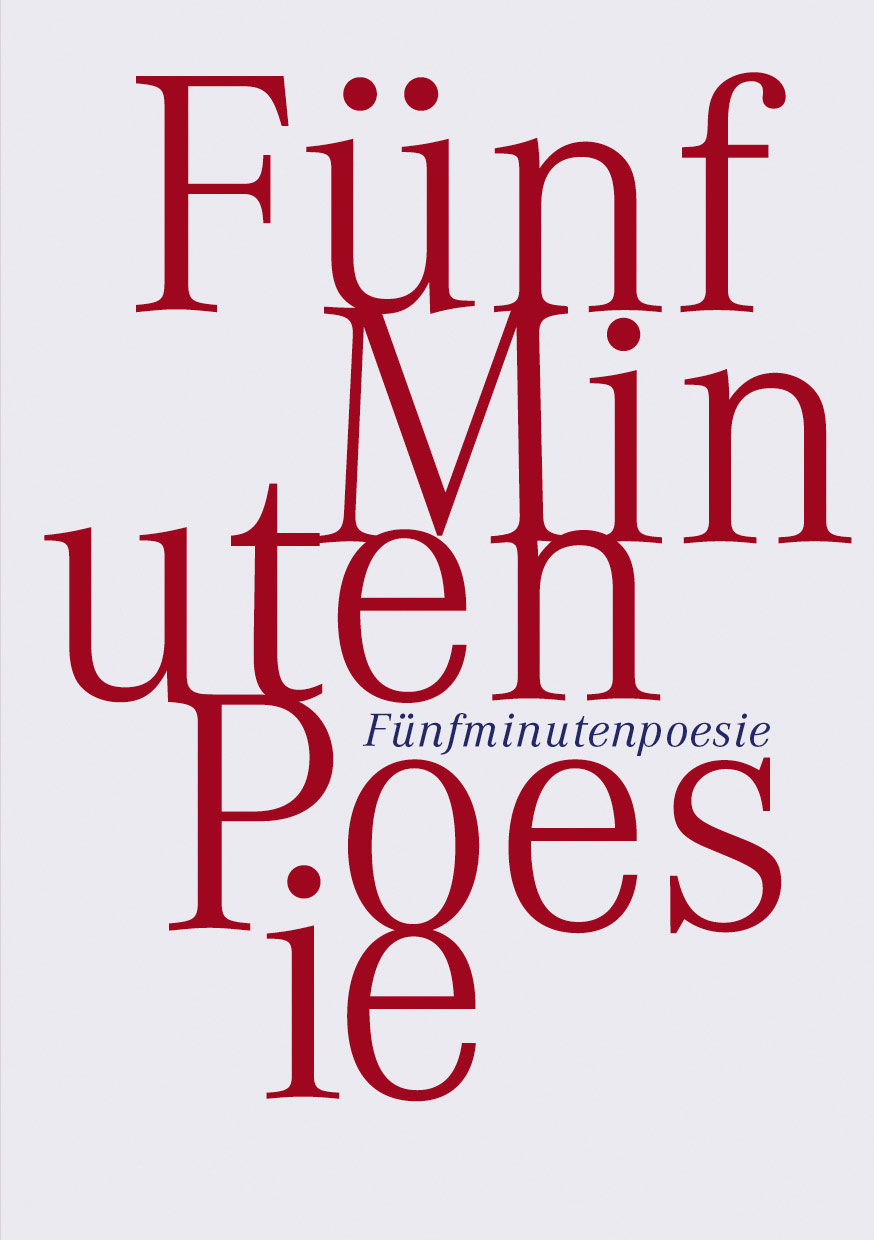 Publikationen Fü nfminutenpoesie